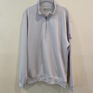 Donald Ross Men's Half Zip Up Sweatshirt